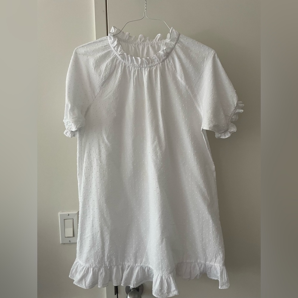 Hill House Katherine NAP Dress Swiss Dot M